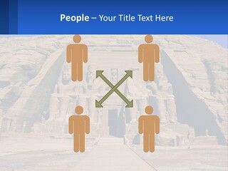 Egypt Landmark Ruins PowerPoint Template
