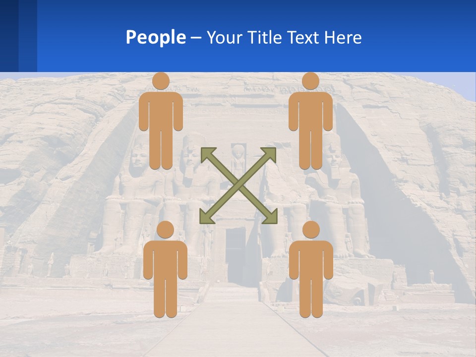 Egypt Landmark Ruins PowerPoint Template