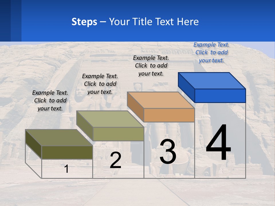 Egypt Landmark Ruins PowerPoint Template