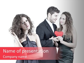 Design Lover Embracing PowerPoint Template