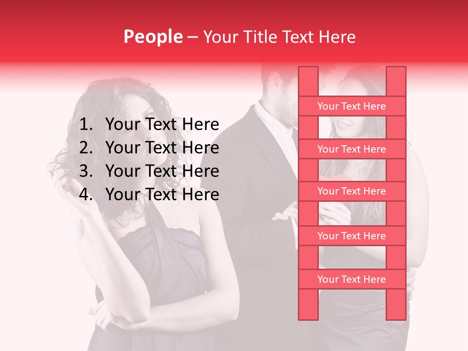 Design Lover Embracing PowerPoint Template