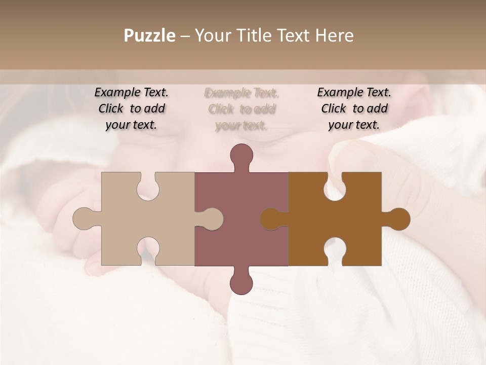 Childhood Newborn Child PowerPoint Template