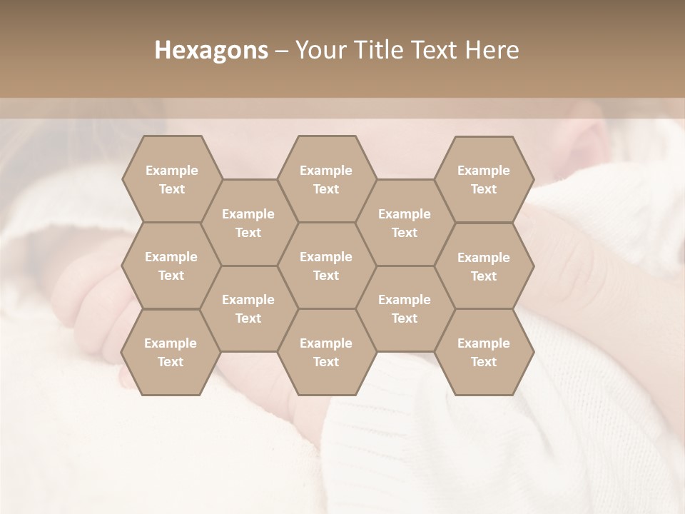 Childhood Newborn Child PowerPoint Template