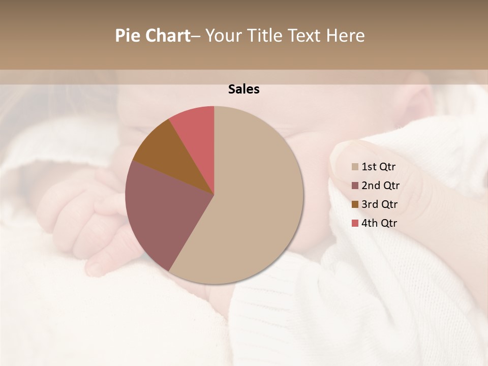 Childhood Newborn Child PowerPoint Template