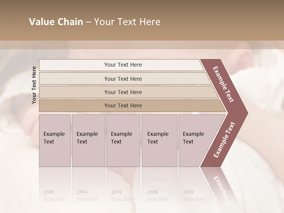 Childhood Newborn Child PowerPoint Template