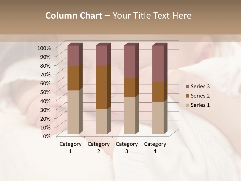Childhood Newborn Child PowerPoint Template