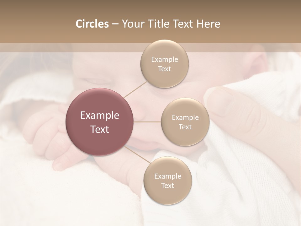 Childhood Newborn Child PowerPoint Template