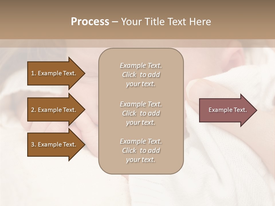 Childhood Newborn Child PowerPoint Template