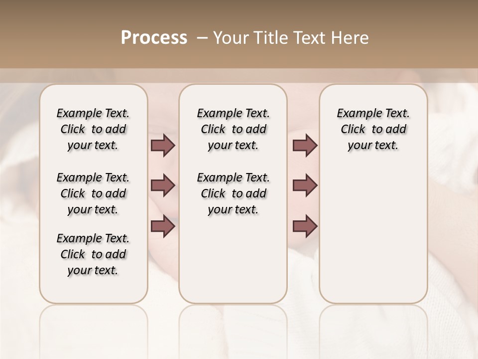 Childhood Newborn Child PowerPoint Template