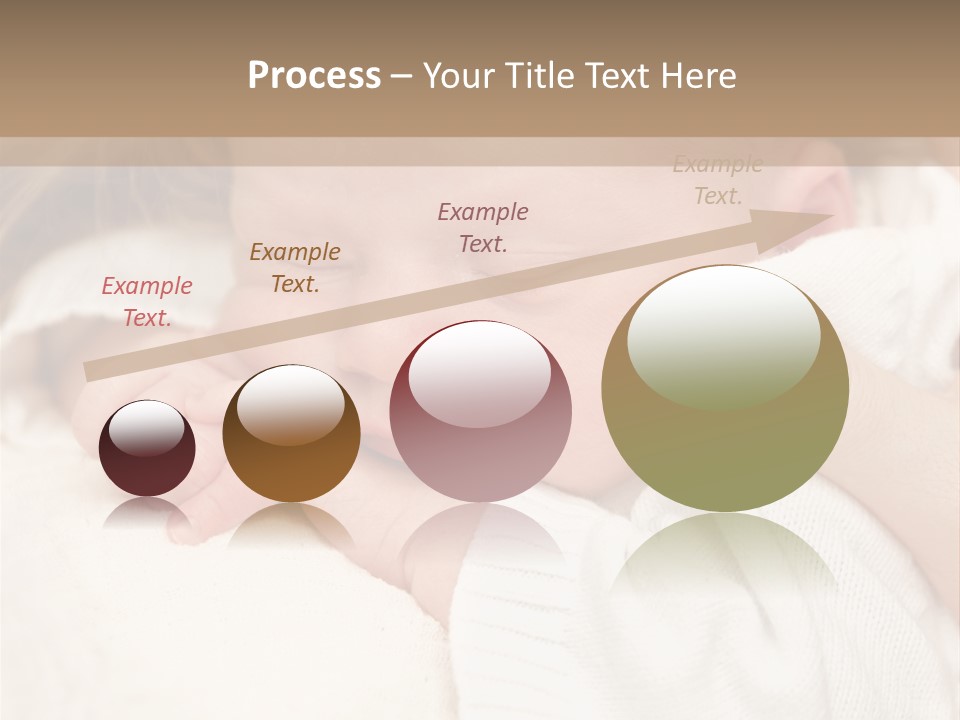 Childhood Newborn Child PowerPoint Template