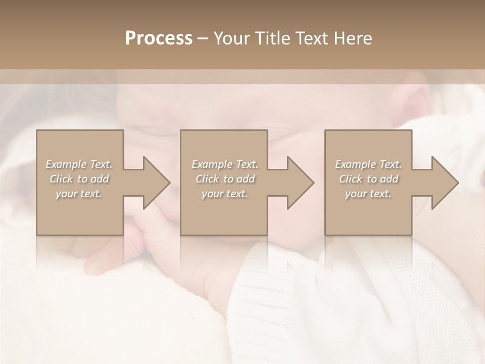 Childhood Newborn Child PowerPoint Template