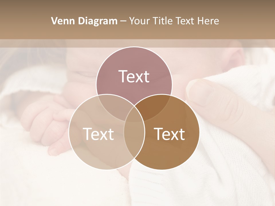 Childhood Newborn Child PowerPoint Template