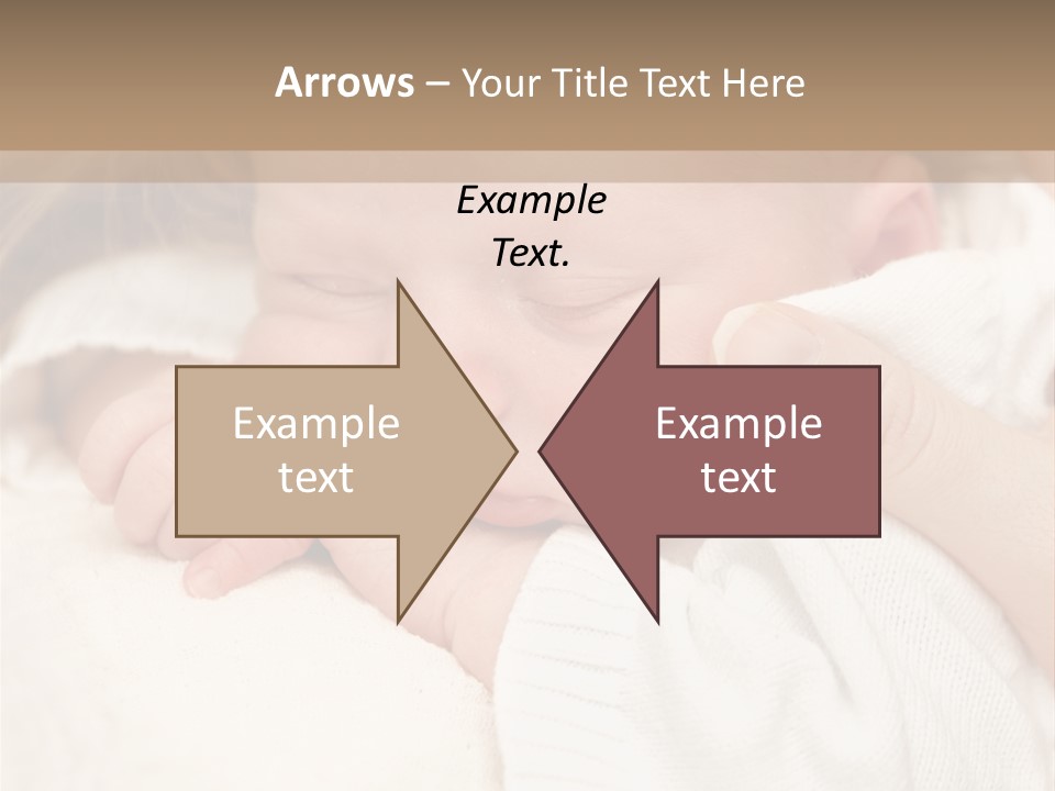 Childhood Newborn Child PowerPoint Template