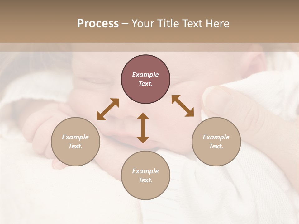 Childhood Newborn Child PowerPoint Template