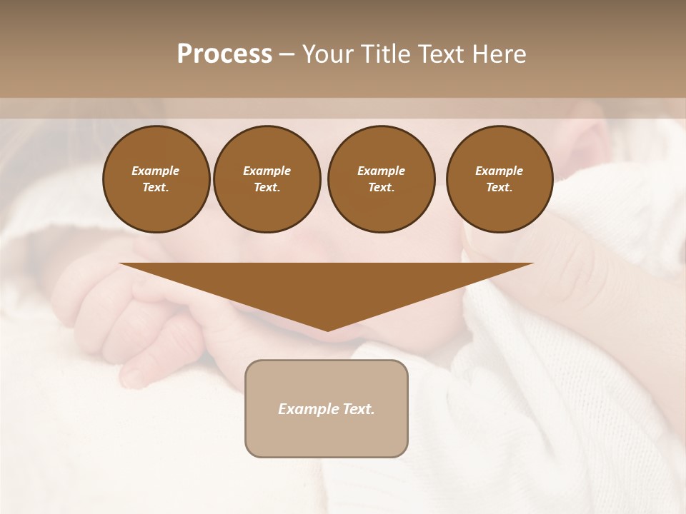Childhood Newborn Child PowerPoint Template