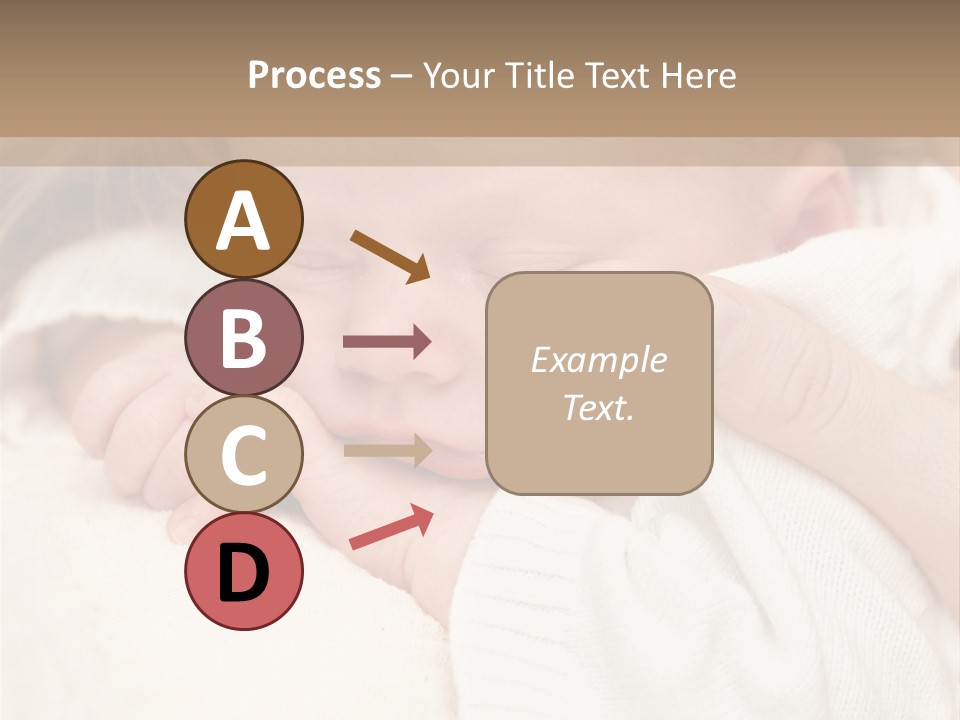 Childhood Newborn Child PowerPoint Template