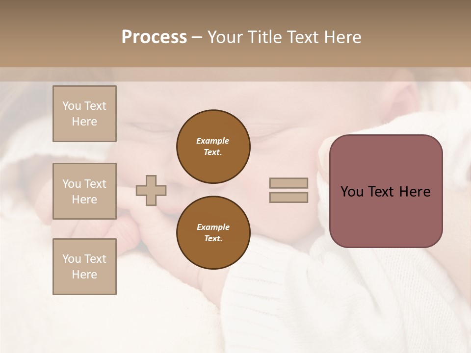Childhood Newborn Child PowerPoint Template