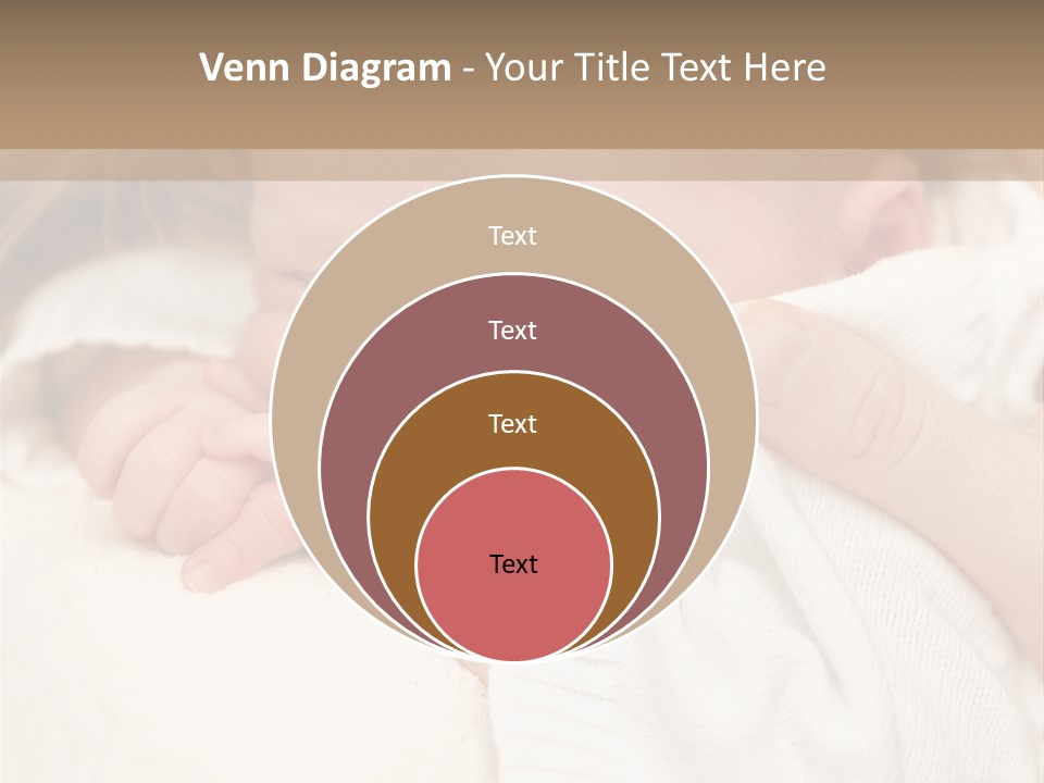 Childhood Newborn Child PowerPoint Template