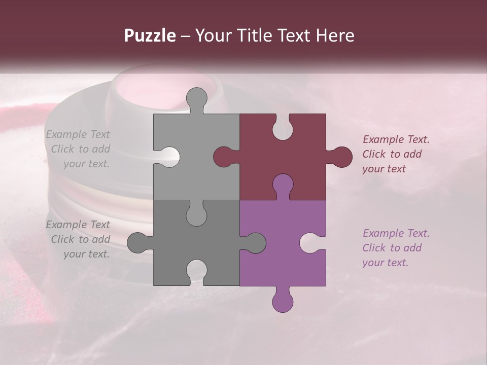 Soft Yummy Cotton PowerPoint Template