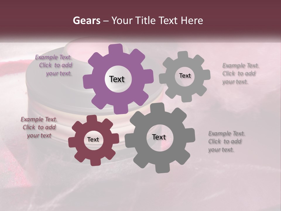 Soft Yummy Cotton PowerPoint Template