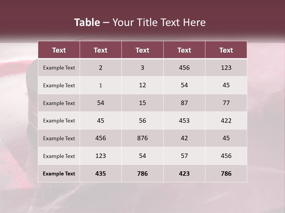 Soft Yummy Cotton PowerPoint Template