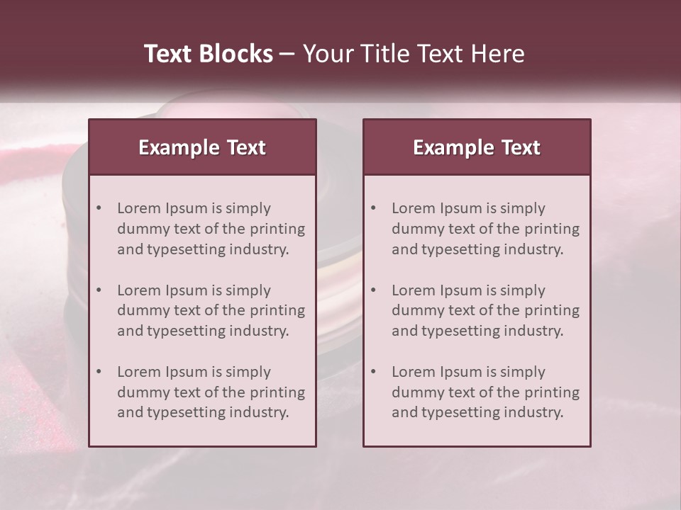 Soft Yummy Cotton PowerPoint Template