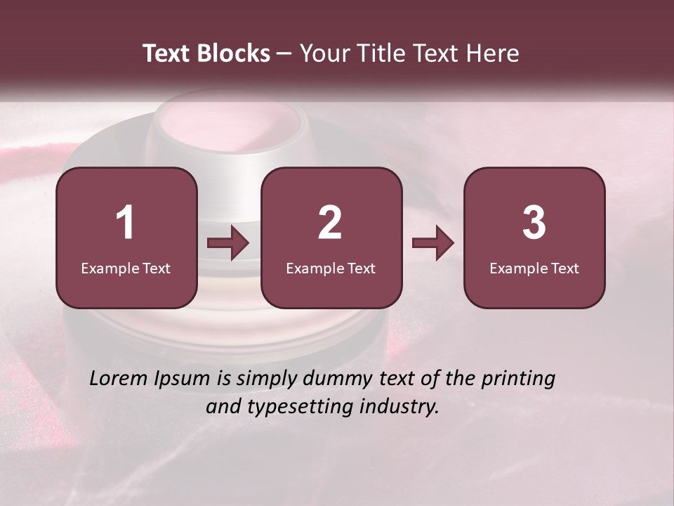 Soft Yummy Cotton PowerPoint Template