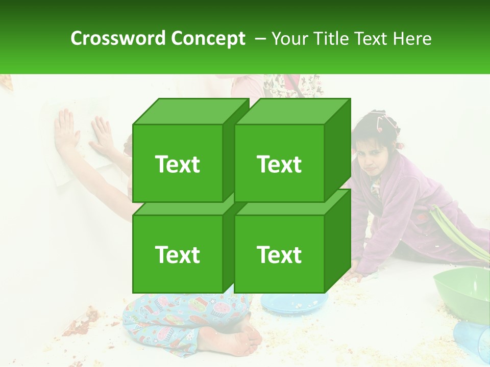 Hair Punished Sad PowerPoint Template