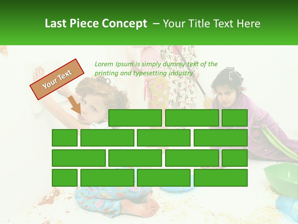 Hair Punished Sad PowerPoint Template