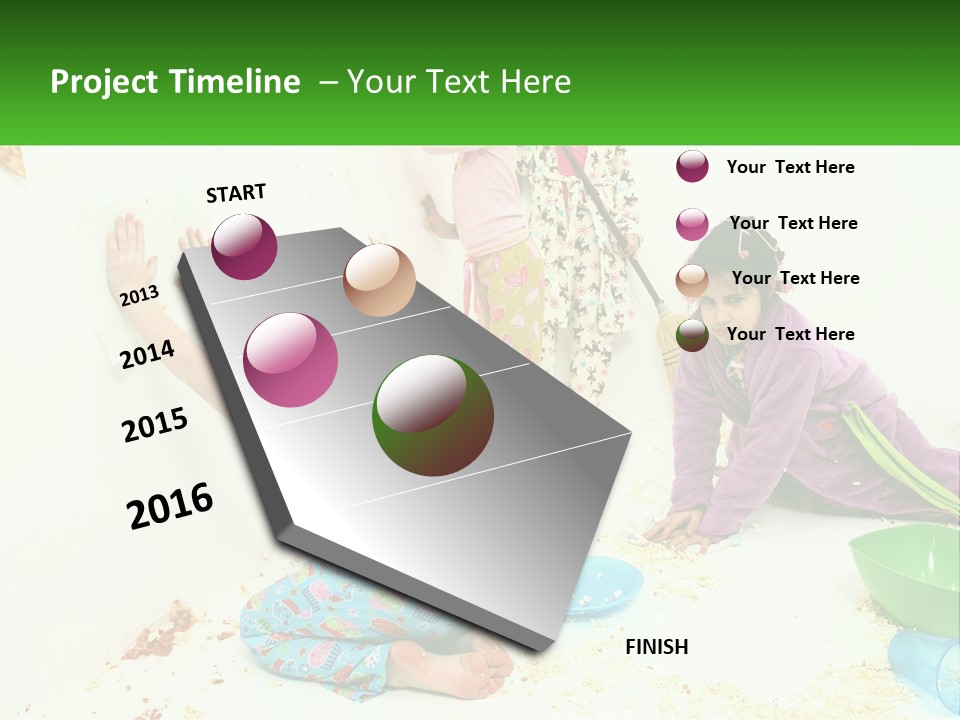 Hair Punished Sad PowerPoint Template