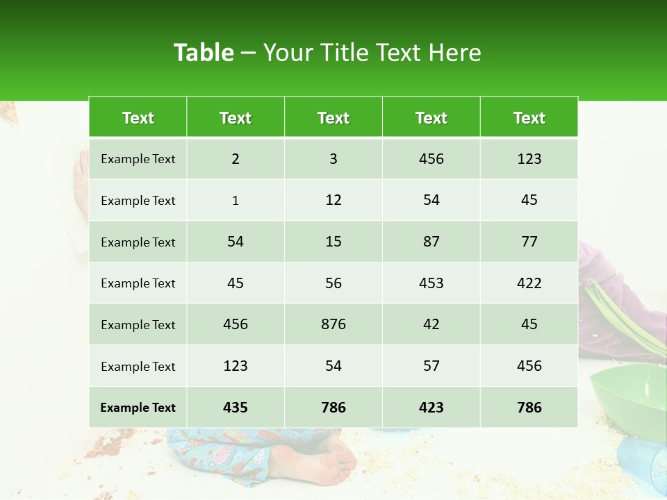 Hair Punished Sad PowerPoint Template
