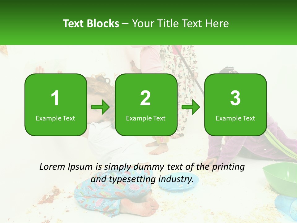 Hair Punished Sad PowerPoint Template