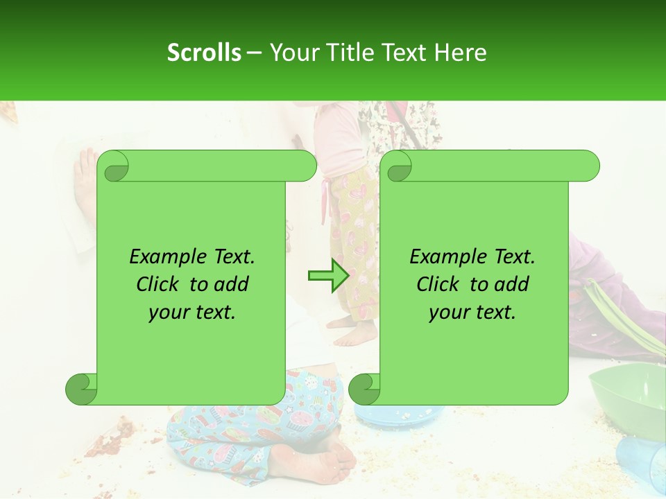 Hair Punished Sad PowerPoint Template