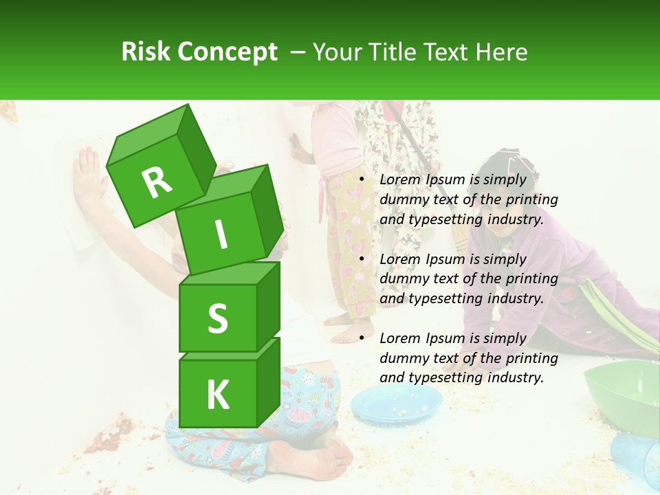 Hair Punished Sad PowerPoint Template