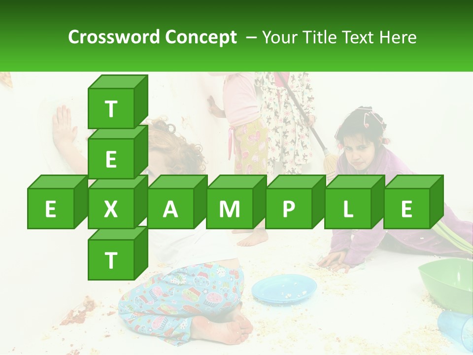 Hair Punished Sad PowerPoint Template