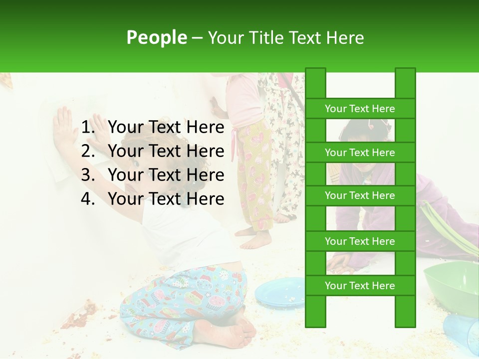 Hair Punished Sad PowerPoint Template