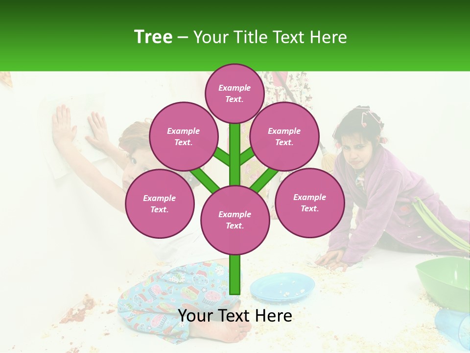 Hair Punished Sad PowerPoint Template