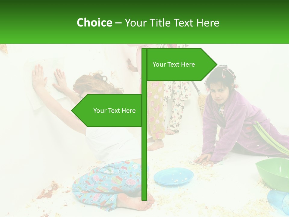 Hair Punished Sad PowerPoint Template