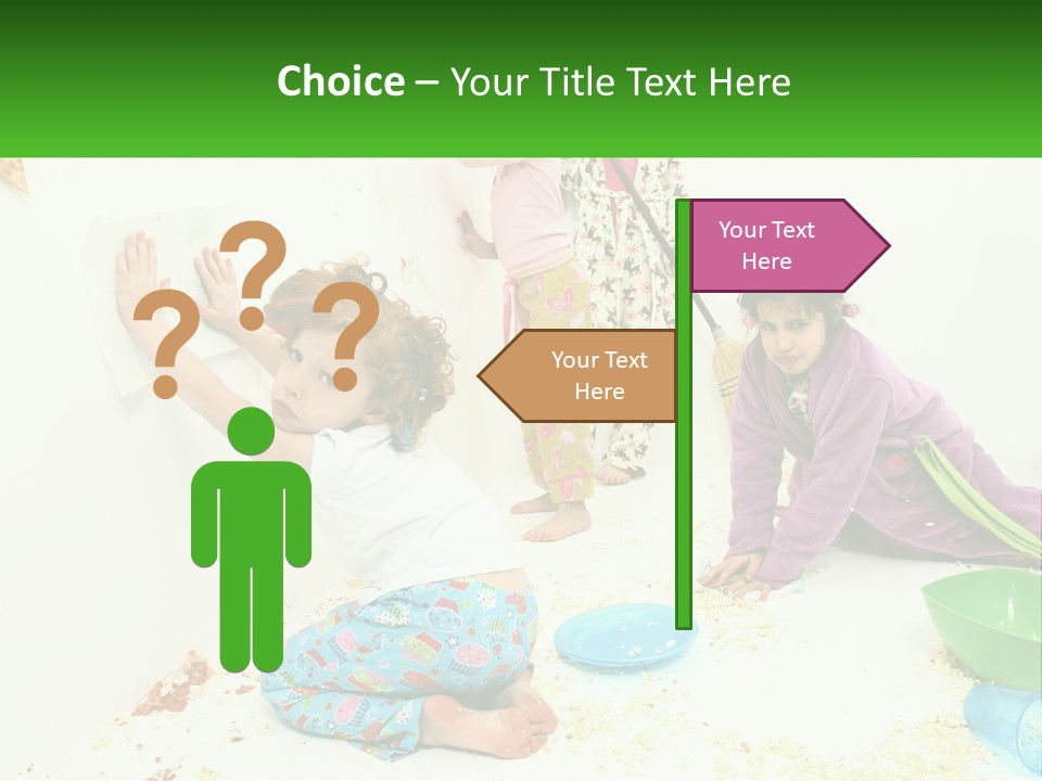 Hair Punished Sad PowerPoint Template