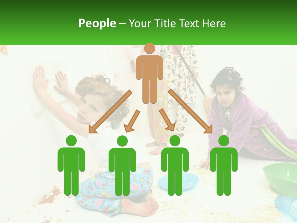 Hair Punished Sad PowerPoint Template