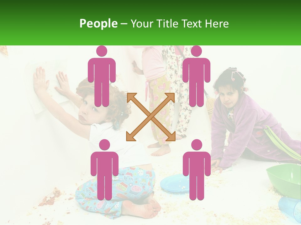 Hair Punished Sad PowerPoint Template