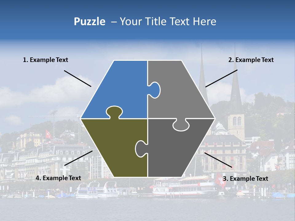 Religion God Tourist PowerPoint Template