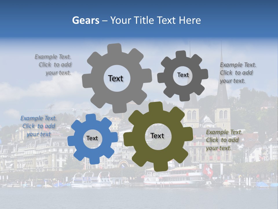 Religion God Tourist PowerPoint Template