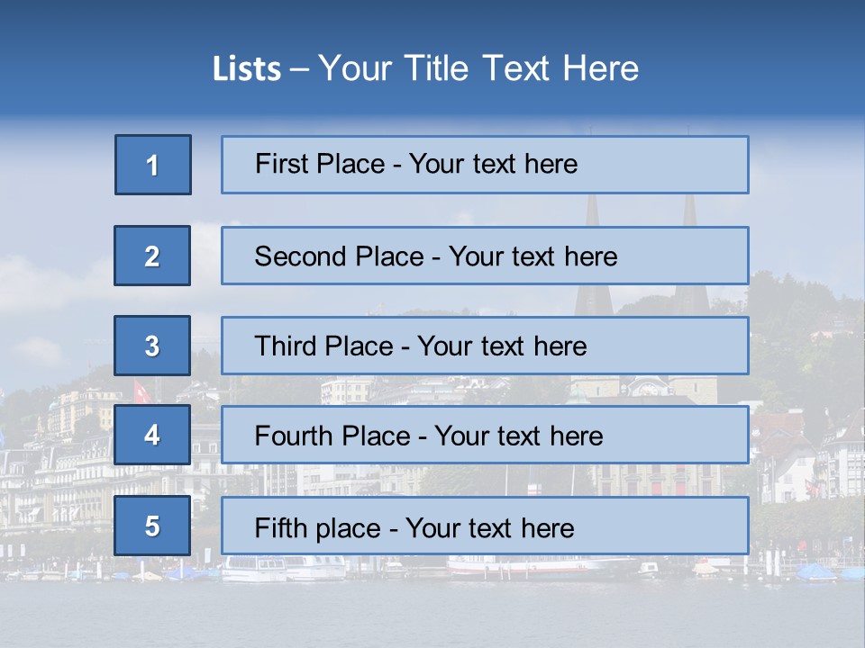 Religion God Tourist PowerPoint Template