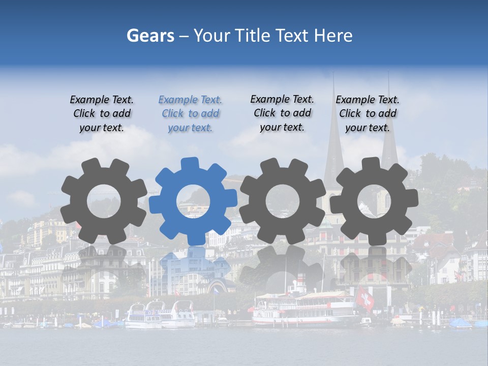 Religion God Tourist PowerPoint Template