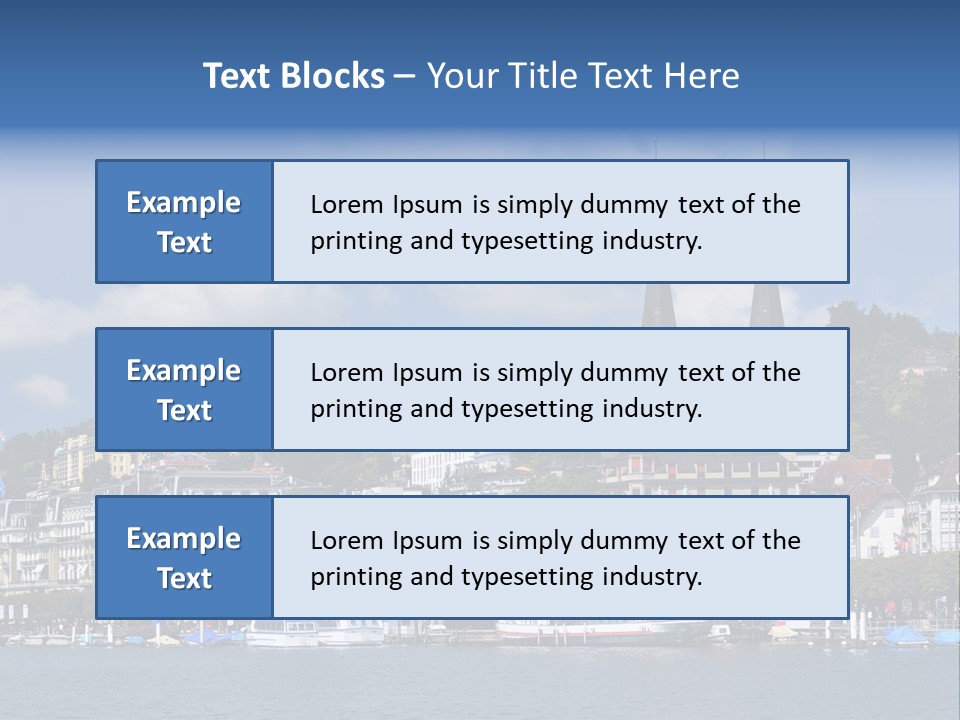 Religion God Tourist PowerPoint Template