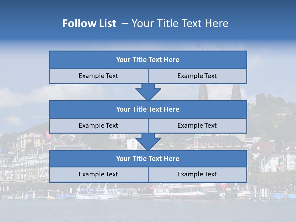 Religion God Tourist PowerPoint Template