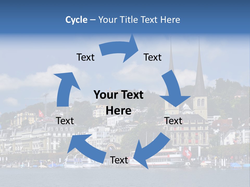 Religion God Tourist PowerPoint Template
