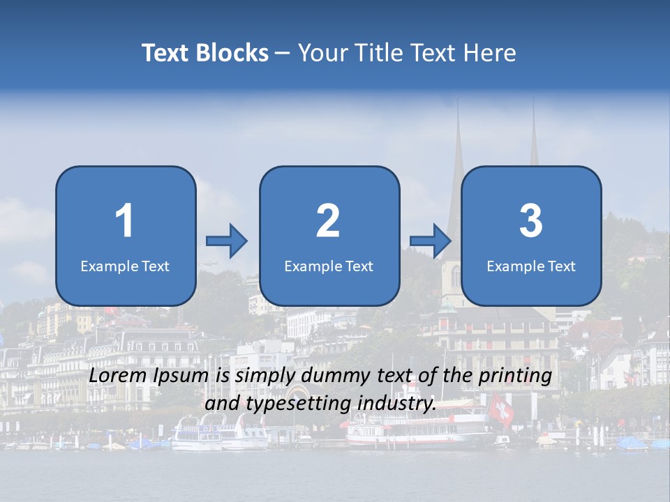 Religion God Tourist PowerPoint Template