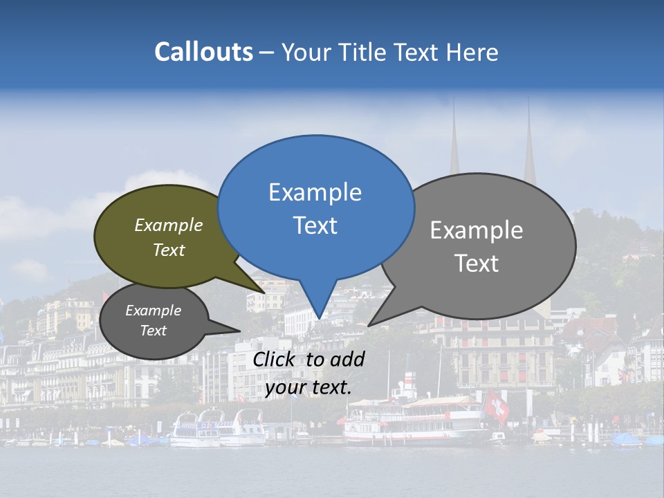 Religion God Tourist PowerPoint Template